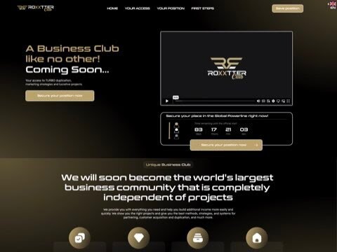 Breve apresentação do Roxxtter Club | Sistema de marketing completo do Roxxtter Club