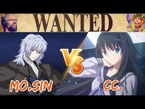 THE FIRST MELTY BLOOD FINALS! Mo.Sin (Vlov) vs CC. (Akiha) FT7 - WANTED MELTY Ep1