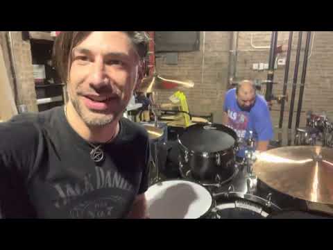 Drum Rig for Jason Charles Miller Tour