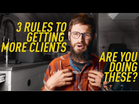 3 RULES for Getting More Client Work You Love