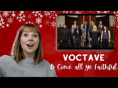Danielle Marie Reacts to Vocatve-"Oh come, All Ye Faithful" Day 15: Fa-la-la-idays