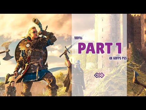 ASSASSIN'S CREED: VALHALLA [The Siege of Paris] Walkthrough No Commentary - PART 1 [4K 60FPS PS5]