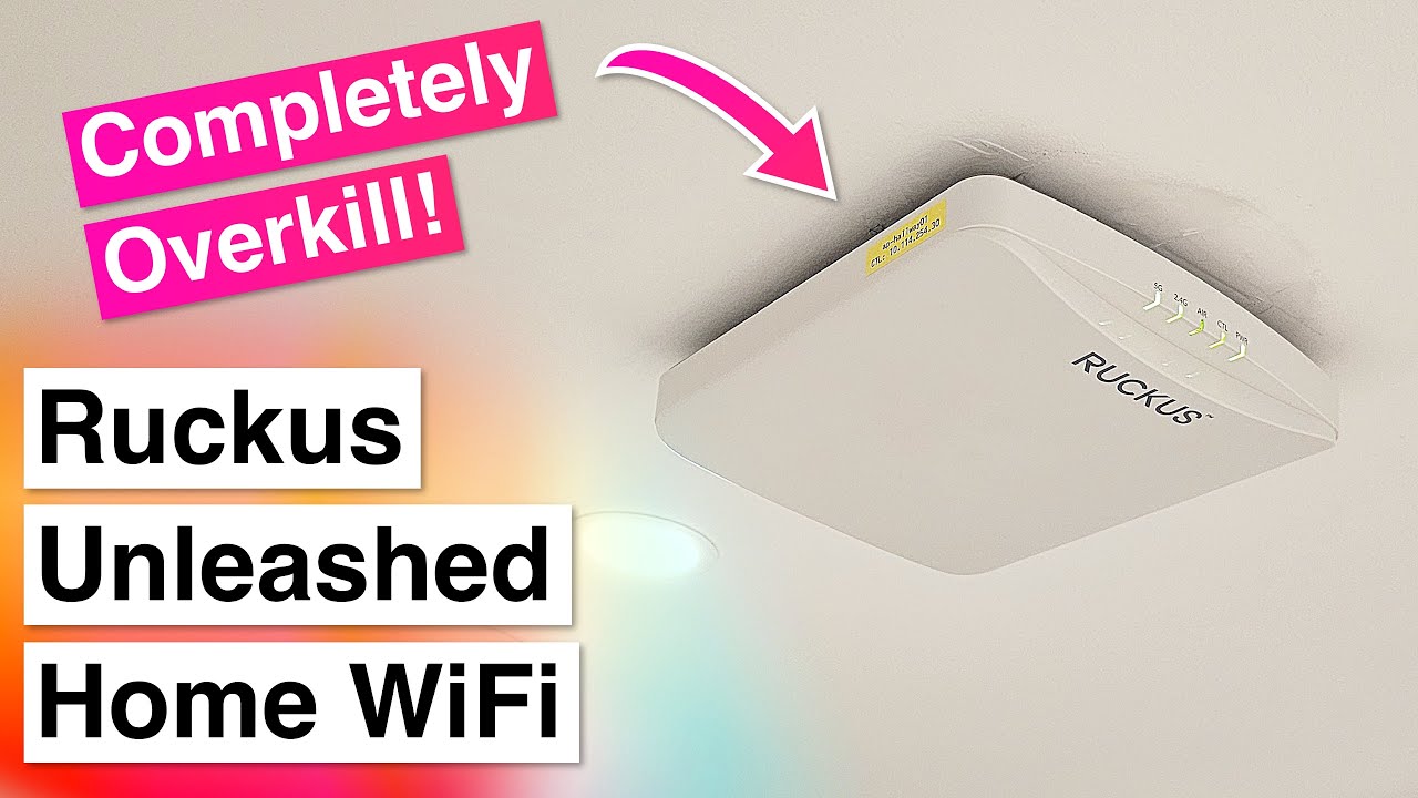 Great WiFi, but not UniFi!  Upgrading my Home Network to Ruckus Unleashed - Ruckus R650