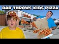 Daddy Temper Tantrum Throw Kid S Pizza Because He Wanted McDonalds Original