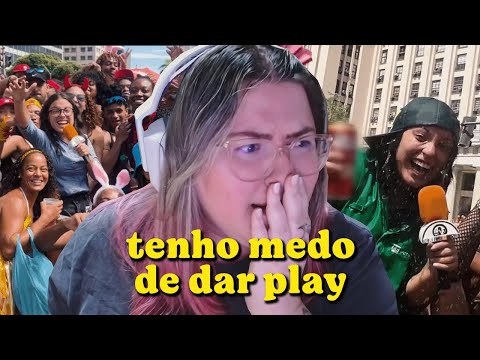 REACTING TO SAMANTA ALVES IN THE GALERA IN THE BOIL OF LUD AND IN SUMMER DRIVING | Cortes da Bel