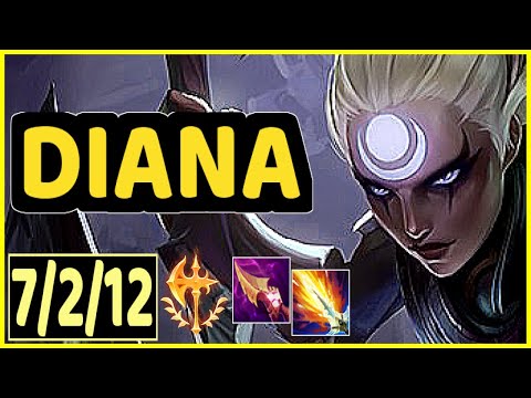 DIANA VS SEJUANI - 7/2/12 KDA JUNGLE GAMEPLAY