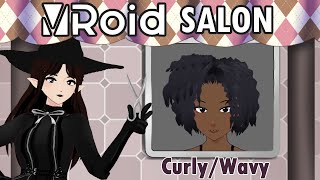 Tutorial - Vroid Hair Tutorial: Wavy/Curly