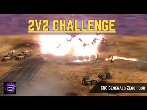 ExCaL, BoYcaH vs Marakar, BiG^SiZe | Master 2v2 challenge by OxyGen/Hsn | C&C Zero Hour