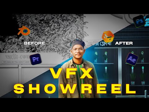 VFX Showreel 2025 | Suvabrata Saha - CGI & Visual Effects Artist