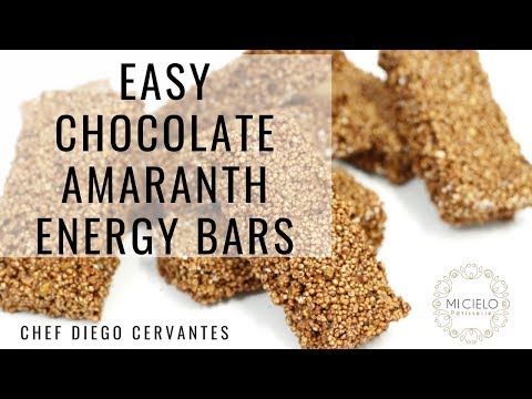 Easy Chocolate Energy Bars