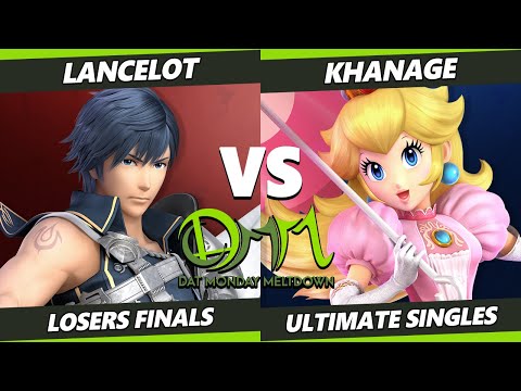 DAT Monday Meltdown 232 Losers Finals - Lancelot (Chrom) Vs. Khanage (Peach) SSBU Ultimate