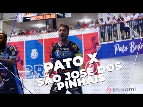 PATO FUTSAL 5 X 4 SÃO JOSÉ DOS PINHAIS - GOLS - CAMPEONATO PARANAENSE 2019