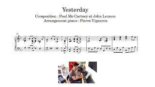 Yesterday - Arrangement Piano - 2024-06-11