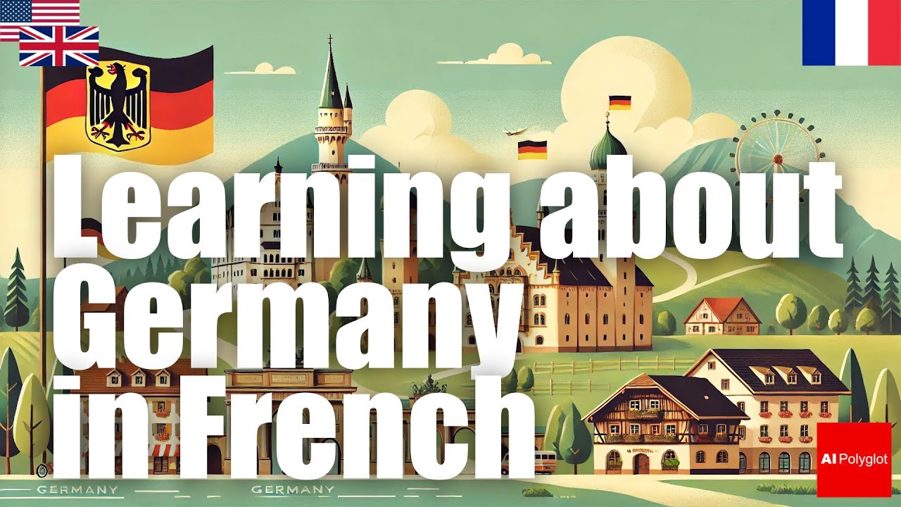 Learning about Germany in French | Passive listening | L2Language | with hiragana episode artwork