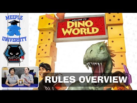 Welcome to Dino World Board Game – Rules Overview