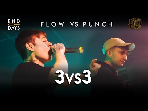 3 vs 3 - MORBO, MUMEI & BRUNO BUG vs FRENK, CUTA & KEIES - END OF DAYS FLOW vs PUNCH