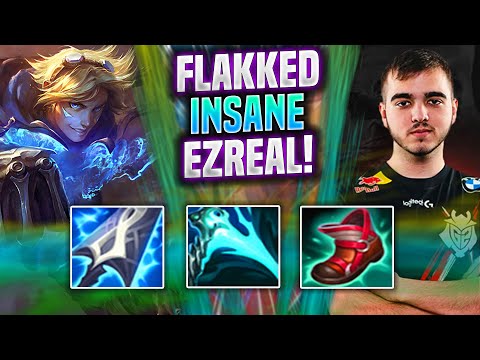 FLAKKED IS INSANE EZREAL! - G2 Flakked Plays Ezreal ADC vs Tristana! | Season 2022