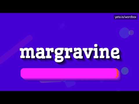 MARGRAVINE - HOW TO PRONOUNCE IT!?