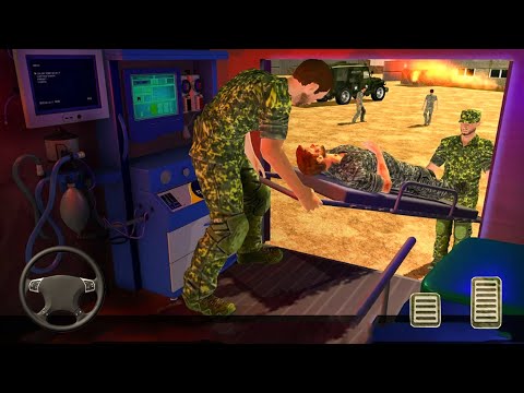 US Army Ambulance Driving Game Transport Games | #3 | Android Games Driving Simulator Car Games