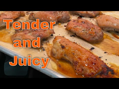 Sheet Pan Marmalade Baked Chicken