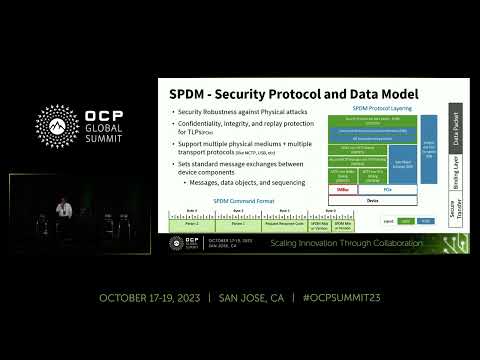 Method to Secure NVMe SSD Out-Of-Band interface via SPDM