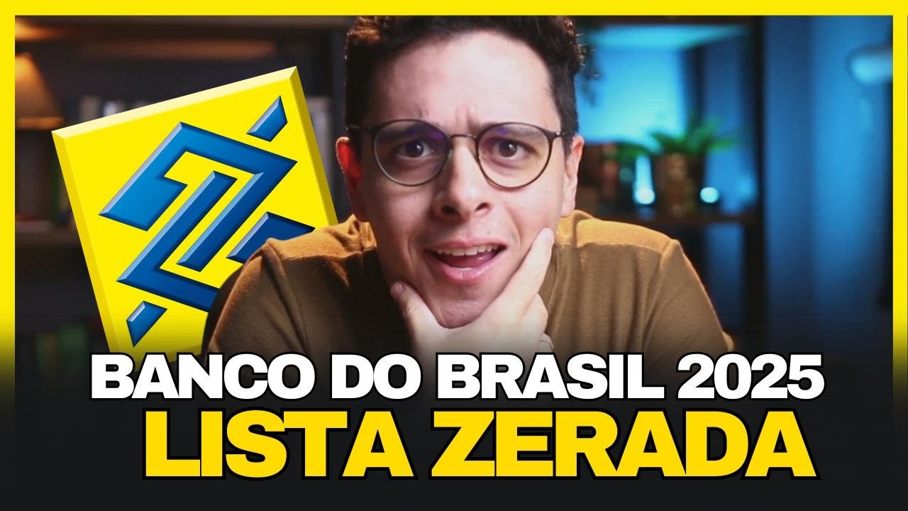 LIST CLEARED! NOTICE COMING FOR THE BANCO DO BRASIL 2025 COMPETITION