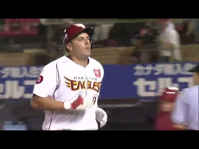 5回裏 イーグルス・ラッツが犠牲フライを放ち6-5と勝ち越しに成功!! 2014/7/11 E-M