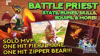 COMPLETE BATTLE PRIEST GUIDE: One Hit Mobs + MVP Build | Ragnarok Mobile Eternal Love