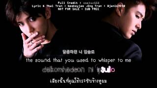 TVXQ! - Everyday It Rains (Eng Lyrics/Hangul/Rom/Thai Sub/Karaoke)
