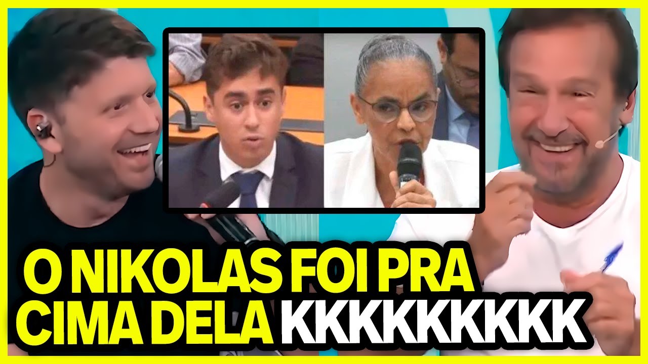 PÂNICO REAGE A TRETA DE NIKOLAS FERREIRA X MARINA SILVA E ANALISA TUDO!