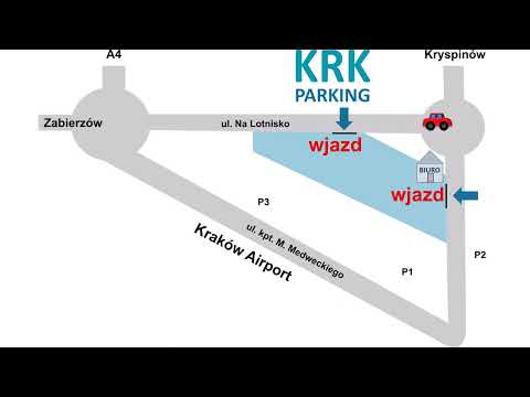 KRK Parking - jak dojechać