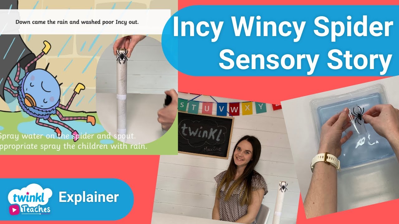 Incy Wincy Spider Sensory Lesson