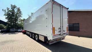 Kraker CF200 CF 200 90m3 Agrar Steering axle Hogedrukreiniger Top condi walking floor semi-trailer | Image 4 - Autoline