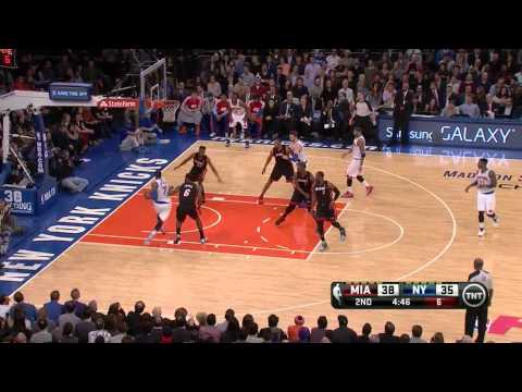 Lebron James vs Carmelo Anthony 2014.01.09