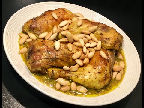 Recette Poulet aux amandes