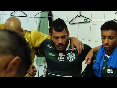 Bastidores Caldense 2 x 1 Portuguesa-RJ