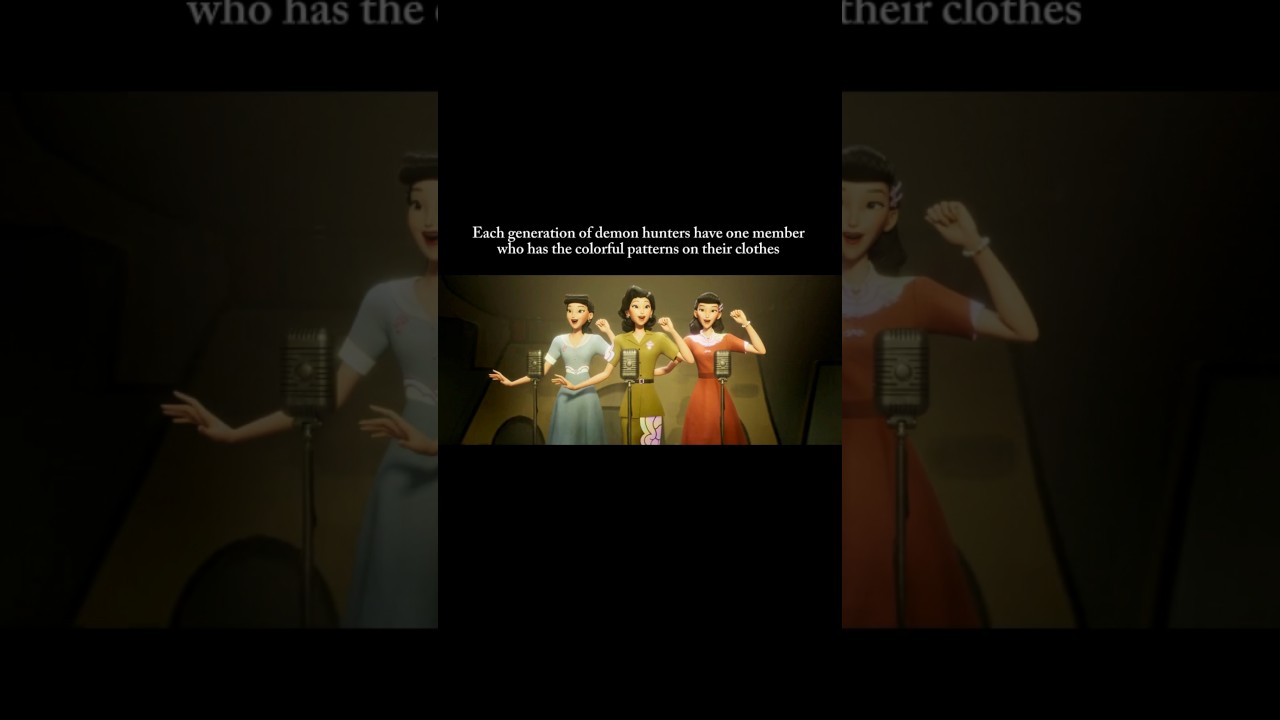 Meanwhile Rumi having the patterns on her skin 💖🤩 #kpopdemonhunters #rumi  #kpopgeneration #songs