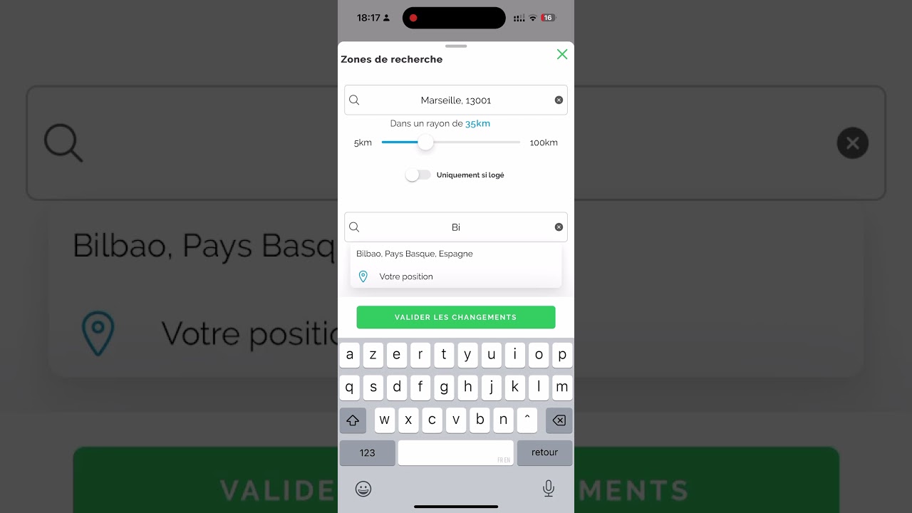 Vidéo&nbsp;: modifier vos zones de recherche en 3 clics