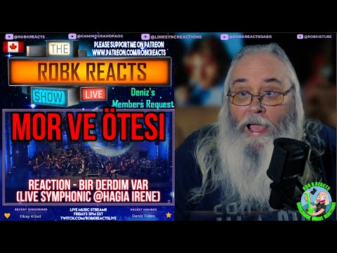 mor ve ötesi Reaction - Bir Derdim Var (Live Symphonic @Hagia Irene) - First Time Hearing