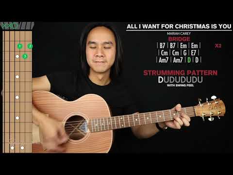 All I Want For Christmas Is You Guitar Cover Mariah Carey 🎸|Tabs + Chords|