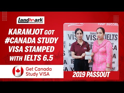 Karamjot Kaur got #Canada Study Visa Stamped with IELTS 6.5 Bands | 2019 Passout