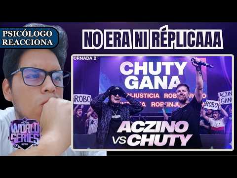 CONTINÚA la DICTADURA FORZADA   Psicólogo reacciona a Aczino vs Chuty FSM WS 2025