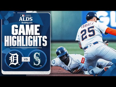 Tigers vs. Mariners ALDS Game 2 Highlights (10/05/25) | MLB Highlights