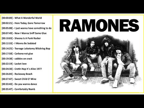 Ramones Greatest Hits Full Album 2021   Best Songs of Ramones   The Best Of Classic Rock Of All Time