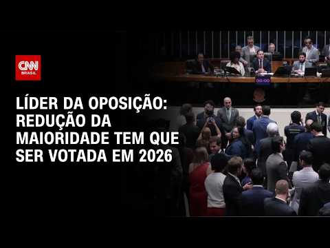 Redução da maioridade tem que ser votada em 2026, afirma Cabo Gilberto | BASTIDORES CNN