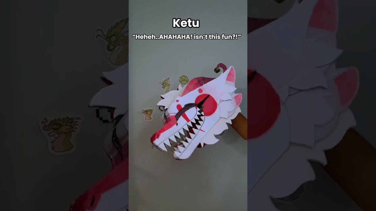 My dragons last words(if they died)#dragonpuppets #paperdragon #dragon #art #artist