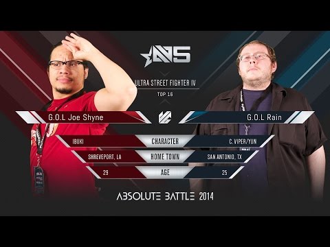 Absolute Battle 5 - USFIV - G.O.L Joe Shyne vs G.O.L Rain