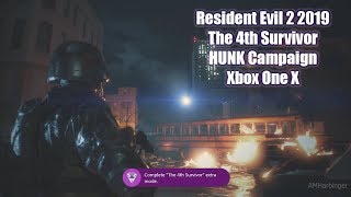 Resident Evil 2 Remake - The 4th Survivor HUNK Campaign Longplay