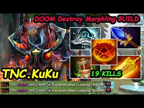 TNC KuKu - [DOOM]  Superstar Destroy Morphling Build INSANE DAMAGE 7.21d Dota 2 Pro Gameplay