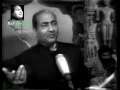 Suhani Raat Dhal Chuki - Mohammad Rafi Live With Naushad
